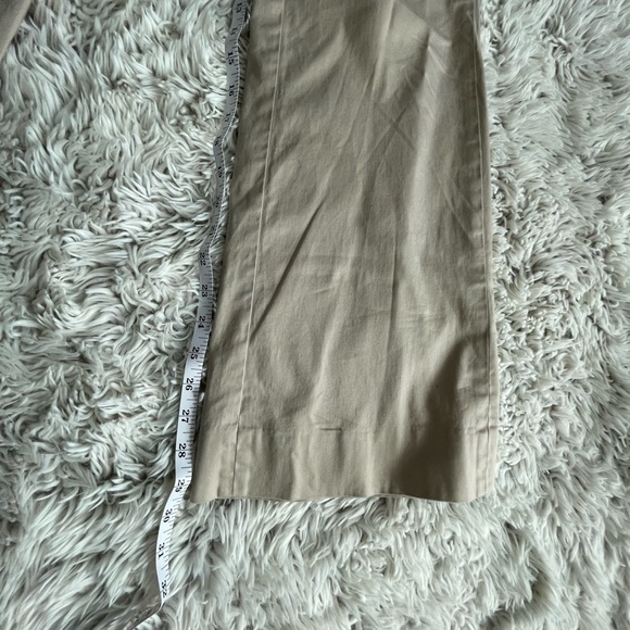 White House Black Market Tan Khaki Flare Pants - Picture 7 of 10